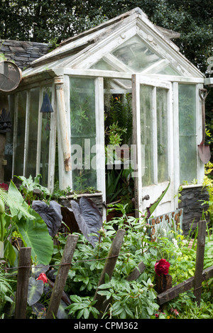 La Scottish Agricultural College Sac jardin conçu par Karolina Tercjak SAC et étudiants de RHS Chelsea Flower Show 2012. Banque D'Images