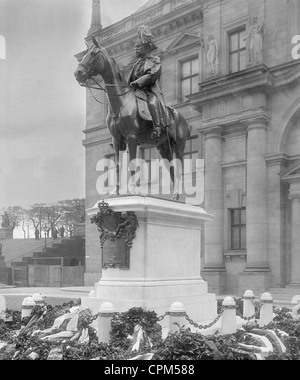 Le Roi Albert Memorial à Dresde, 1906 Banque D'Images