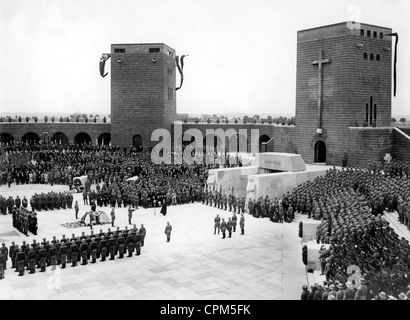 L'enterrement de Paul von Hindenburg, 1934 Banque D'Images