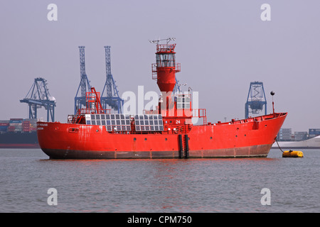 Un bateau-maison de la trinité de Harwich Port,UK Banque D'Images