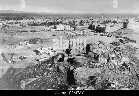 Vue sur la médina, 1927 (photo n/b) Banque D'Images