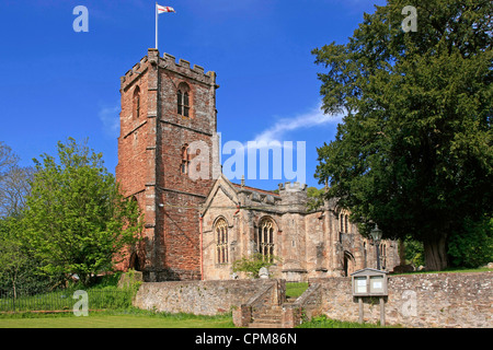 L'église du Saint-Esprit à Crowcombe sur Somerset dans Exmoor Banque D'Images