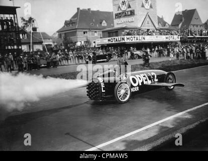 Lecteur d'enregistrement de la RAK 2 sur l'Avus à Berlin, 1928 Banque D'Images