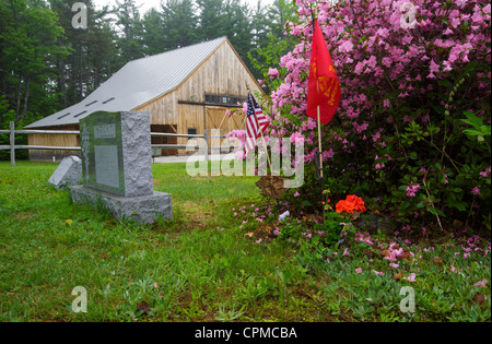 Russell-Colbath Homestead historique qui faisait partie de l'établissement Passaconaway à Albany, New Hampshire, USA Banque D'Images