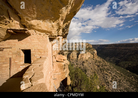 Balcon Chambre. Mesa Verde NP, au Colorado. Banque D'Images