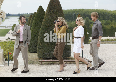 Minuit à Paris année : 2011 Etats-Unis Directeur : Woody Allen Michael Sheen, Nina Arianda, Rachel McAdams, Owen Wilson Banque D'Images