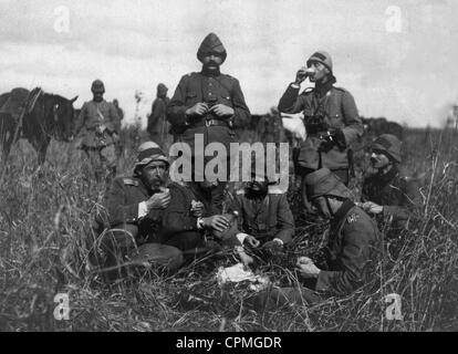 Officiers turcs lors de la Première Guerre mondiale, 1915 Banque D'Images
