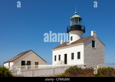 Old Point Loma Lighthouse. San Diego. Banque D'Images
