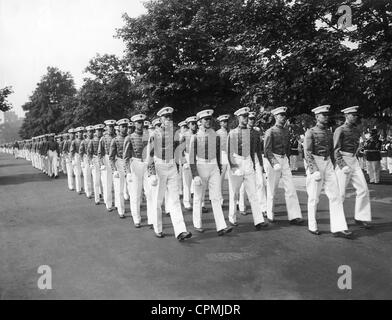 Les Cadets de l'Académie militaire de West Point, 1929 Banque D'Images