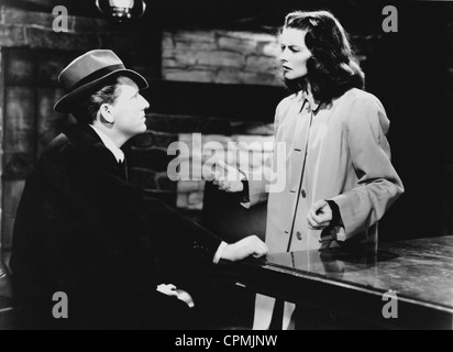 Gardien de l'année de la flamme : 1942 Etats-Unis Directeur : George Cukor Katharine Hepburn, Spencer Tracy Banque D'Images