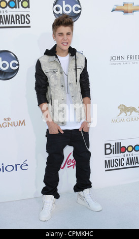 JUSTIN BIEBER chanteur pop US en mai 2012. Photo Jeffrey Mayer Banque D'Images