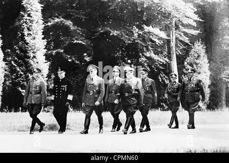 Adolf Hitler en 1940, Compiègne Banque D'Images