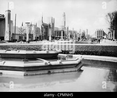 Site de l'Exposition Universelle de Bruxelles, 1935 Banque D'Images