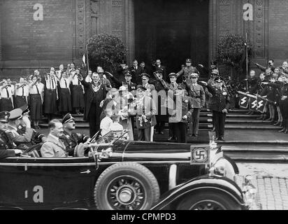 De Mariage avec Hermann Goering Emmy Emmy Sonnemann Goring, né 1935 Banque D'Images