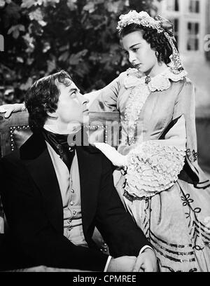 Joachim Gottschalk et Ilse Werner dans 'Die schwedische Nachtigall', 1941 Banque D'Images