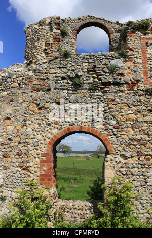 Greyfriars Dunwich 13ème siècle friary ruines à Dunwich Suffolk Angleterre UK Banque D'Images