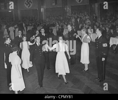 Un événement de danse de la SS, 1938 Banque D'Images