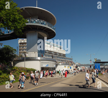 Pier Hill Ascenseurs, Southend on Sea. Banque D'Images