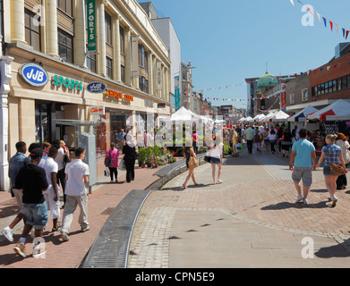 Southend on sea High Street. Banque D'Images