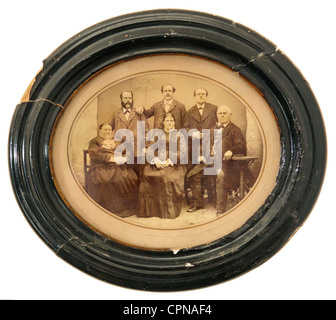 Personnes, famille, photo de groupe, Allemagne, vers 1870, droits supplémentaires-Clearences-non disponible Banque D'Images