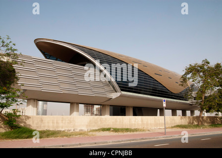 La station de métro à Dubaï Banque D'Images