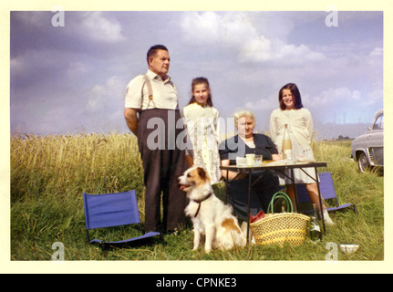 Personnes, famille, sortie familiale, France, vers 1959, droits additionnels-Clearences-non disponible Banque D'Images