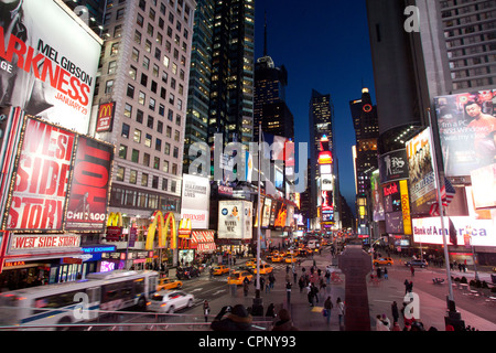 Attraction touristique de Times Square à New York États-Unis Banque D'Images