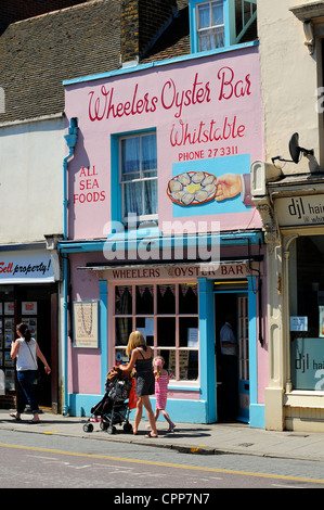 Wheelers Oyster Bar, Whitstable, Kent Banque D'Images