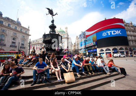 Piccadilly Circus, West End, Londres, Angleterre, Royaume-Uni Banque D'Images