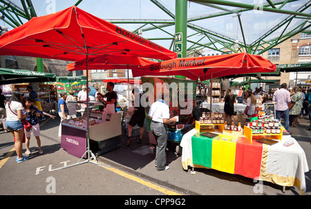 Caler au Borough Market, London, England, UK Banque D'Images