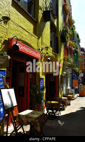 Neal's Yard, Covent Garden, Londres, UK Banque D'Images