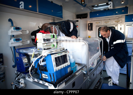 Cas d'urgence de pédiatrie Banque D'Images