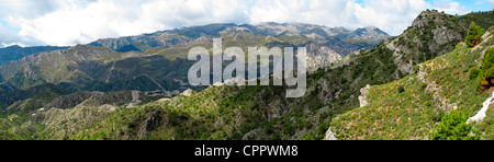 Espagne Andalousie Parc Naturel des Sierras de Tejeda Almijara y Alhama Banque D'Images