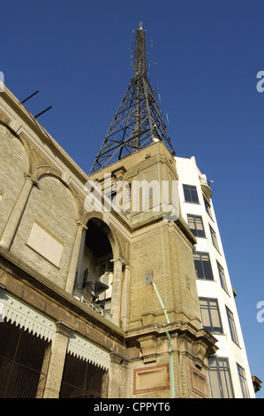 Émetteur à Alexandra Palace, Londres, Angleterre Banque D'Images