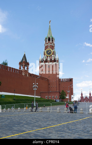 Sauveur Tour de Kremlin de Moscou Banque D'Images