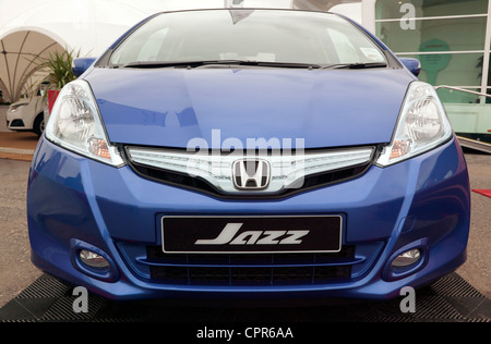 Honda Jazz, sur l'affichage à l'ecovelocity, le livre vert car show Banque D'Images