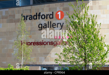 Bradford 1 Galerie, Bradford, West Yorkshire, Angleterre, Royaume-Uni. Banque D'Images