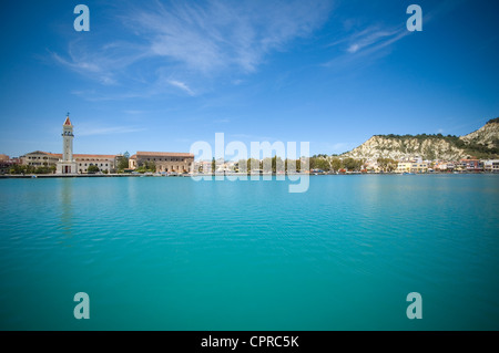 Vue panoramique de la ville de Zante - capitale de l'île, Grèce Banque D'Images