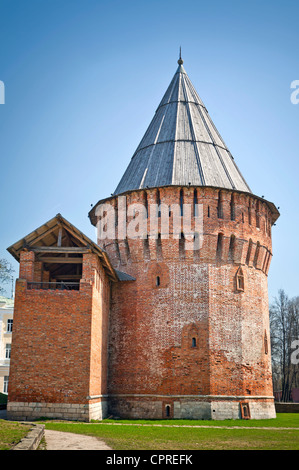 Ancienne forteresse (Kremlin) à Smolensk, Russie Banque D'Images