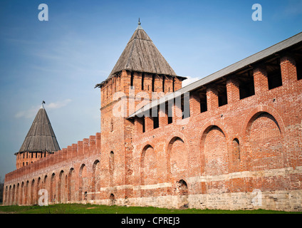 Ancienne forteresse (Kremlin) à Smolensk, Russie Banque D'Images