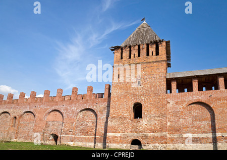 Ancienne forteresse (Kremlin) à Smolensk, Russie Banque D'Images