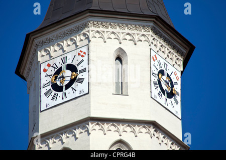 Horloges de Saint Michael's Church, Vienne, Autriche Banque D'Images