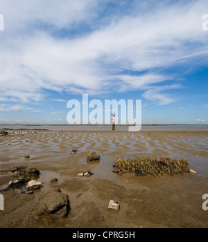 L'été sur la péninsule de Hoo, North Kent, Royaume-Uni Banque D'Images