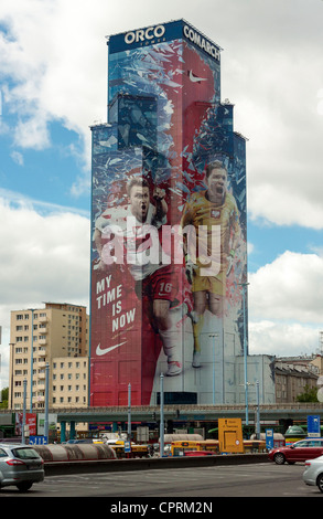 Orco Tower Building en centre-ville de Varsovie, Pologne Banque D'Images