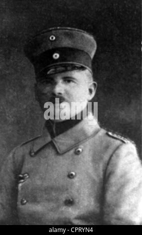 Roehm, Ernst, 28.11.1887 - 1.7.1934, officier et politicien allemand (NSDAP), portrait, comme capitaine dans l'armée allemande, Munich, 1923, Banque D'Images