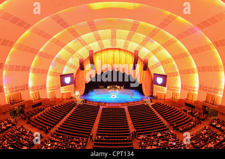 Le Radio City Music Hall de New York. Banque D'Images