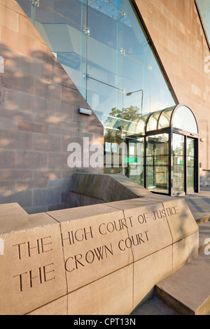 Le tribunal de la couronne centre-ville de Nottingham Nottinghamshire England UK GB EU Europe Banque D'Images
