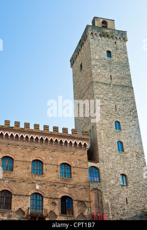 San Gimignano, Site du patrimoine mondial de l'UNESCO, la province de Sienne, Toscane, Italie, Europe Banque D'Images
