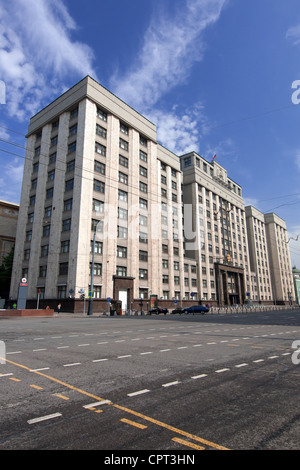 Bâtiment de la Douma de la Fédération de Russie Banque D'Images