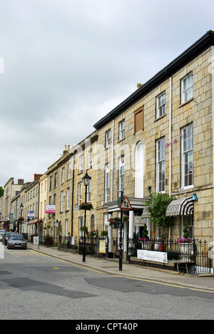 La splendide architecture victorienne au citron Street, Truro, Cornwall, UK Banque D'Images